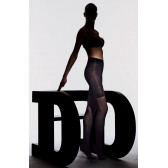 40 denier satin tights - Black | Doré Doré