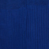 Men's ribbed 100% cotton lisle knee-high socks - Blue | Doré Doré