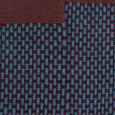 Men's wool woven socks in three colors - Blue & brown | Doré Doré