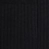 Men's merino wool ribbed socks - Black | Doré Doré