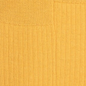 Men's merino wool ribbed socks - Yellow | Doré Doré