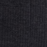 Men's 100% merino wool ribbed socks - Dark grey | Doré Doré
