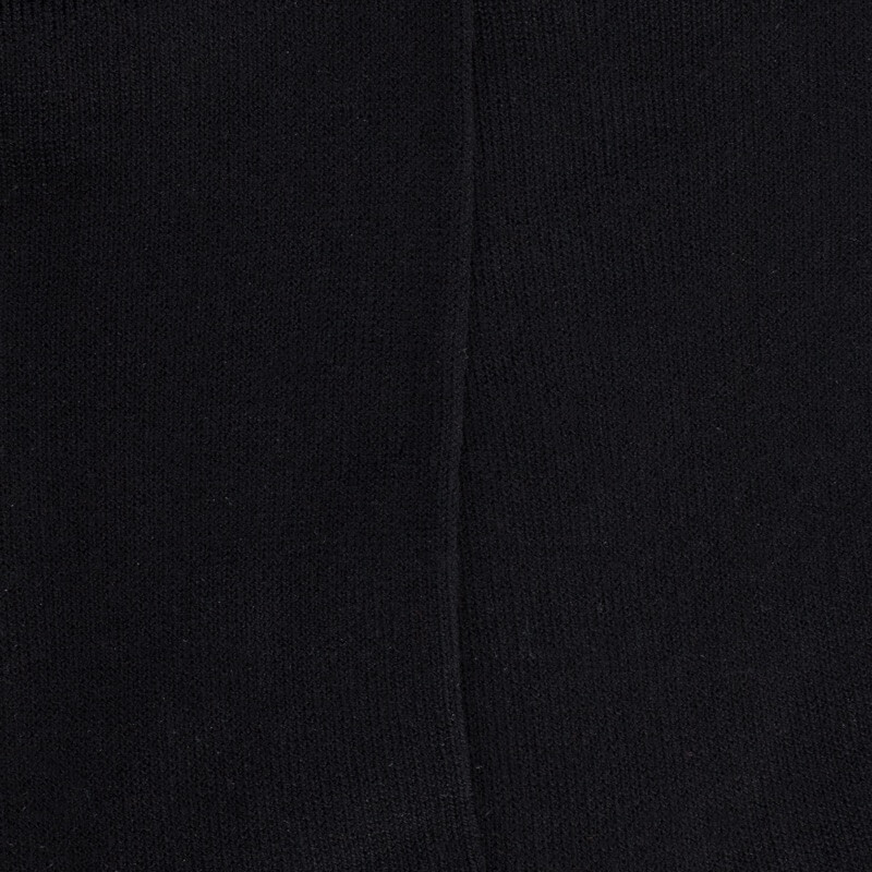 Women's cotton lisle sneaker socks - Black | Doré Doré
