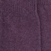 Women's wool and cashmere socks - Purple | Doré Doré