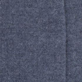 Thick ribbed merino wool socks - Denim blue | Doré Doré
