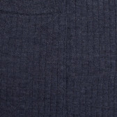 Men's long ribbed wool socks - Blue | Doré Doré