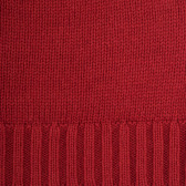 Unisex wool and cashmere plain cap - Red | Doré Doré