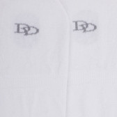 Children's invisible socks with non slip effect - White | Doré Doré