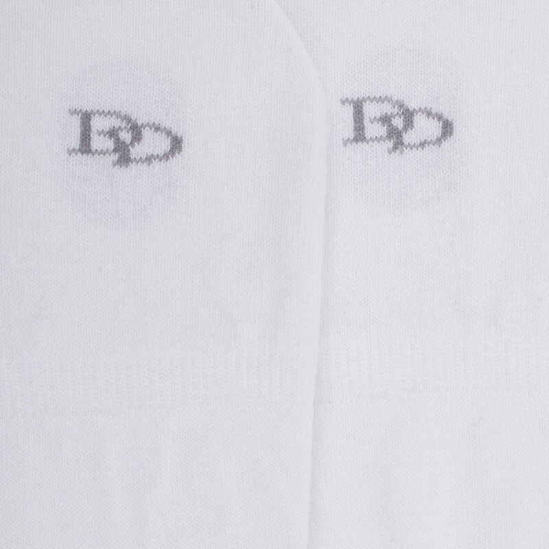 Children's invisible socks with non slip effect - White | Doré Doré