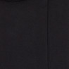 Women's soft cotton socks with rolled edges - Black | Doré Doré