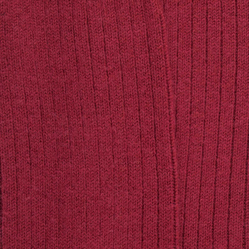 Men's wool ribbed socks - Red | Doré Doré