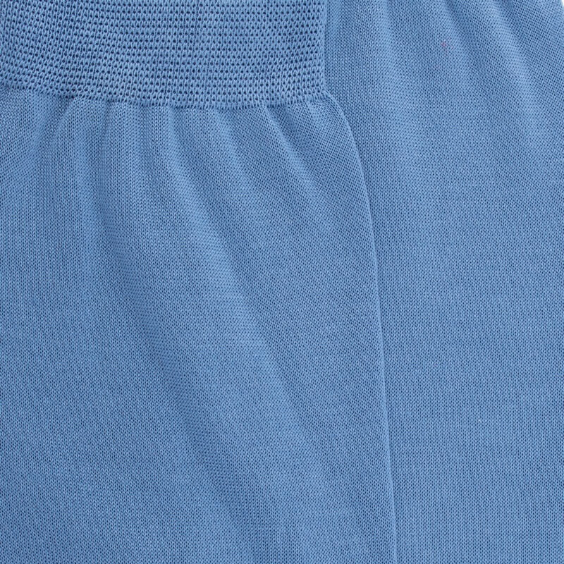 Luxury socks in fine mercerised cotton - Light blue | Doré Doré