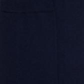 Women's soft cotton knee high socks - Blue | Doré Doré