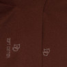 Women's soft cotton knee high socks - Brown | Doré Doré