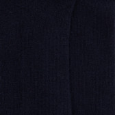 Men's sport sneaker socks in cotton with terry sole - Dark blue | Doré Doré