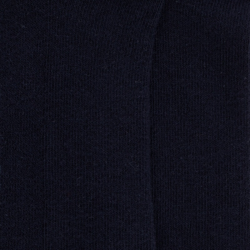 Men's sport sneaker socks in cotton with terry sole - Dark blue | Doré Doré