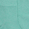 Women's cotton socks with shiny lurex effect - Green | Doré Doré