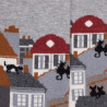 Socks with cats on the roofs of Paris | Doré Doré