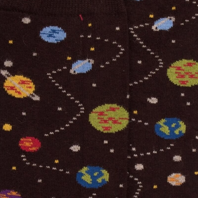Planet cotton socks – Brown | Doré Doré