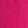 Women's plain wool ribbed socks - Oleander rose | Doré Doré