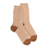 Women's polar wool socks - Beige Desert