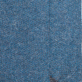 Women's glitter elastic-free wool and angora socks - Fisherman's blue | Doré Doré