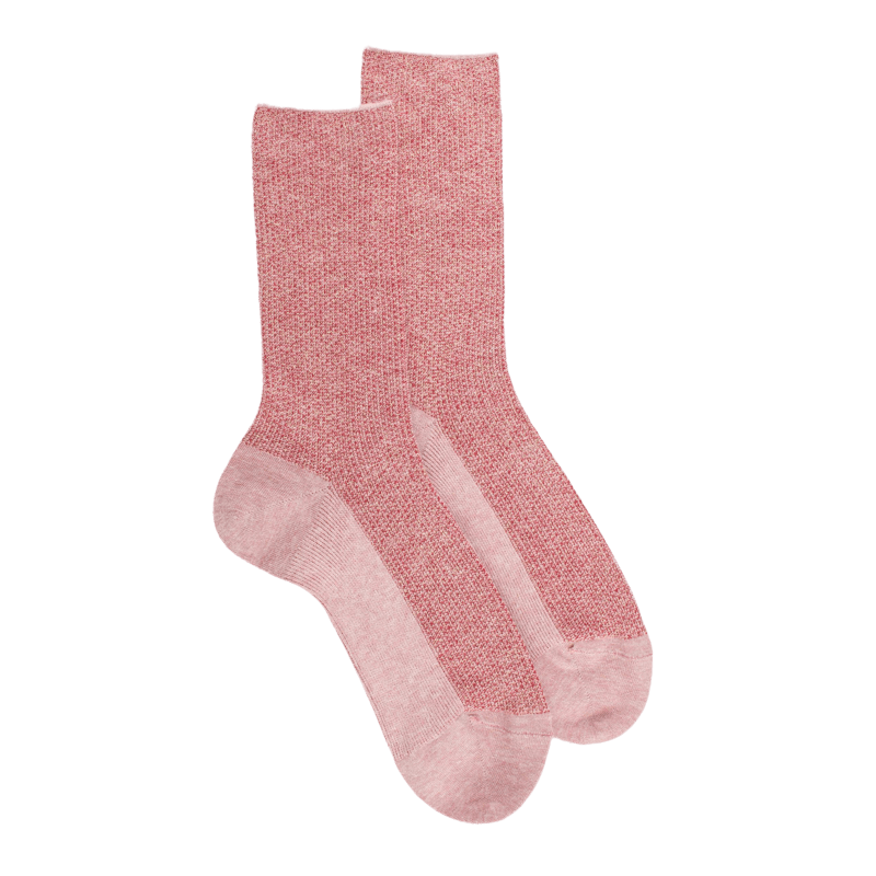 Women's glitter elastic-free wool and angora socks - Provence | Doré Doré