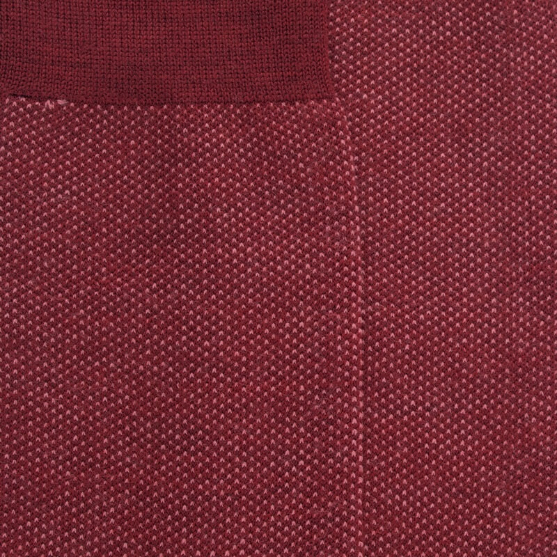 Men's caviar patterned wool socks - Red | Doré Doré