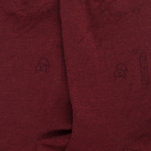 Men's wool and cotton plain socks - Red | Doré Doré