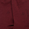 Men's wool and cotton plain socks - Red | Doré Doré
