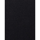 Plain knit cotton tights - Black | Doré Doré