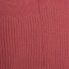 Men's ribbed socks made of 100% solid-colored Scottish thread - Pink | Doré Doré