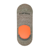 Men's invisible cotton and linen plain socks - Green | Doré Doré