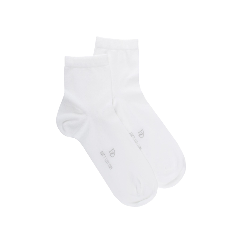 Men's plain cotton short socks -  | Doré Doré