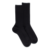 Pack of 7 pairs of men’s socks without elastic cuffs in Egyptian cotton