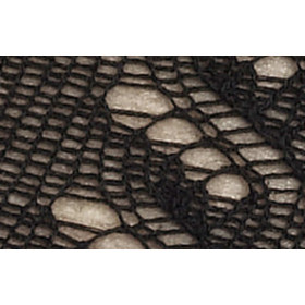 Openwork cotton tights with chevron pattern - Black | Doré Doré
