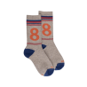 Fancy cotton socks Number 8 - Beige