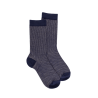 Children's socks triangle pattern – Blue