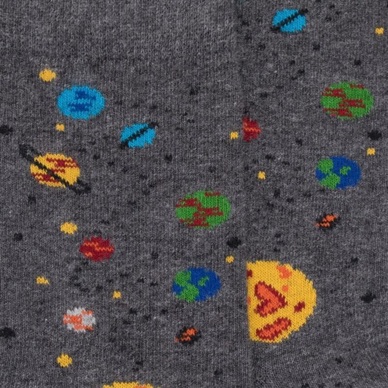 Planet cotton socks - Grey | Doré Doré