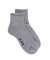Men's sport sneaker socks with terry sole  - Grey