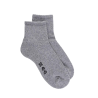 Men's sport sneaker socks with terry sole  - Grey