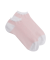 Viscose socks with small diamond shape - Light pink