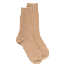 Women's wool and cashmere socks - Desert beige