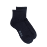 Men's sport sneaker socks with terry sole  - Dark blue