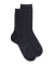 Women's soft cotton socks with soft edges - Dark grey