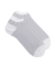 Women's viscose socks with small diamond shape - White