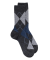 Men's merino wool argyle pattern socks - Grey