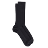 Men's comfort cotton socks with elastic-free edges - Dark navy blue | Doré Doré