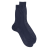 Men's polyamide sheer socks - Blue