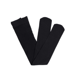 Fine 60 denier microfibre opaque tights for girls - Black | Doré Doré